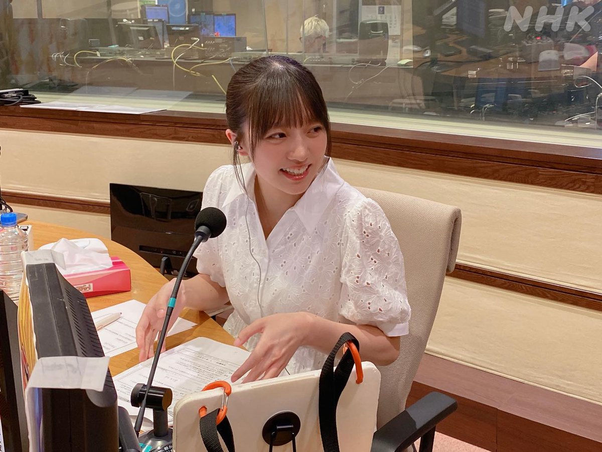 ⭐⋆꙳ #海邉朱莉 ちゃんありがとうございました！꙳⋆⭐ 
おにぃたちをメロメロにしてくれたあかりちゃん！
アカリップ、たくさん使ってくださいね✨
あかりちゃん、めっちゃ好きやねん！またすぐ来てくださいね💖 
💙聴き逃し配信はこちらから❤
 nhk.or.jp/radio/ondemand… 
#nhkらじらー