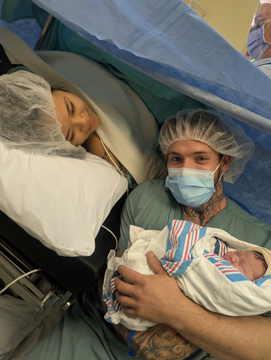 Today I'm not longer just the son, but I have become the father, the best day of my life nothing comes close. I have ascended.