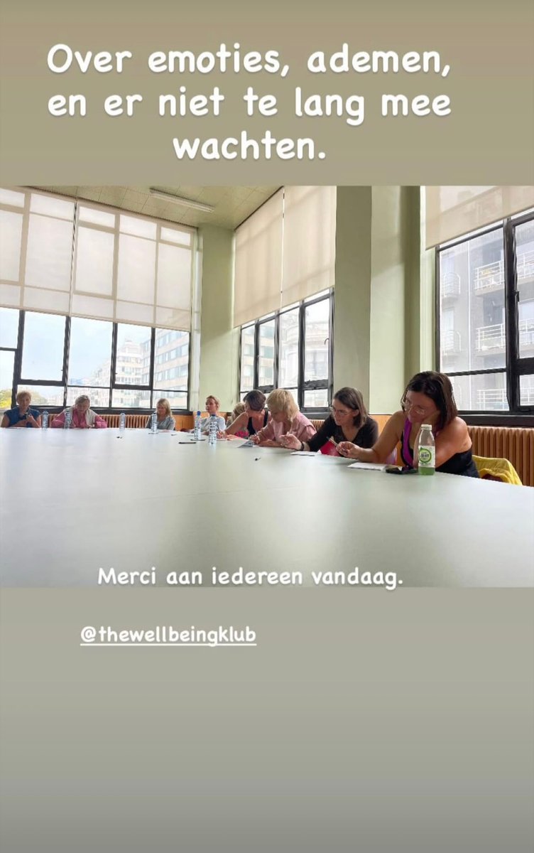 Workshop Veerle Dobbelaere 👏💪👍