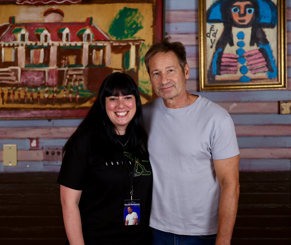 Y llegó la foto con <a href="/davidduchovny/">David Duchovny</a>
Sueño cumplido 💚❤️