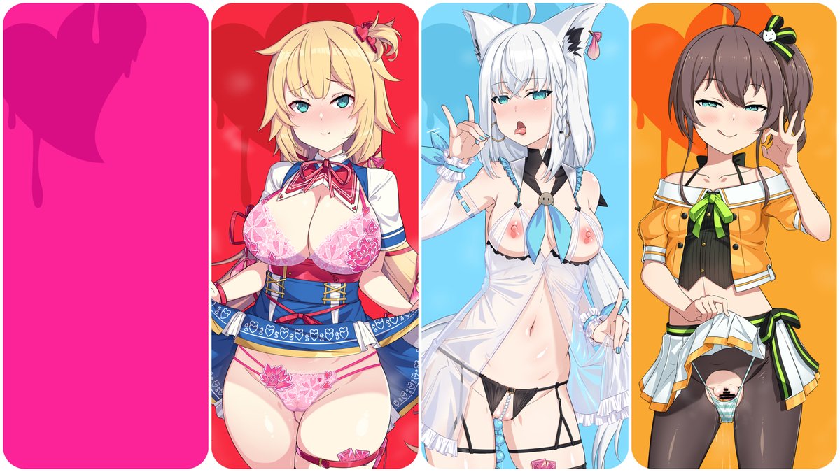 月一hlメンビッチ化 途中経過まとめ(1/3)
0期、1期、2期、ゲマズ。

月一で一人ずつ描いてて支援サイトに服装とか性癖濃い目の差分とか置いてるよ。 