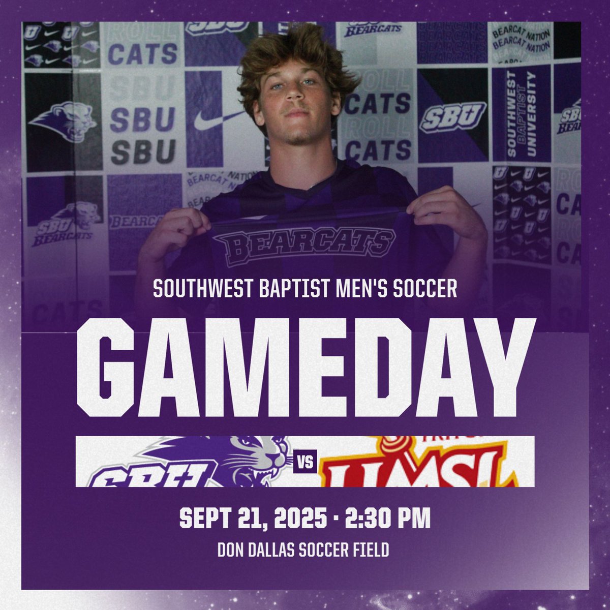 GLVC Gameday #3 for the Bearcats.

Back to St. Louis for a matchup with UMSL. 

Go Bearcats!

<a href="/sbubearcats/">SBU Bearcat Athletics</a>