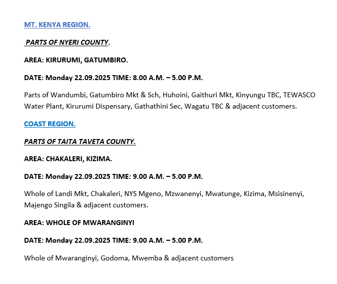 Kenya Power tweet media