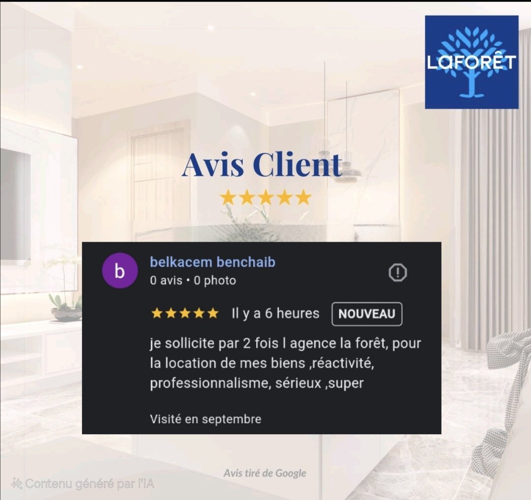 LaforetMouans's tweet image. 🌳🌳Notre récompense,  vos avis, vos recommandations, votre satisfaction 😊 Merci pour votre confiance ❤️

#laforetmouans #avisgoogle #recommandation #satisfaction #énergie #récompense