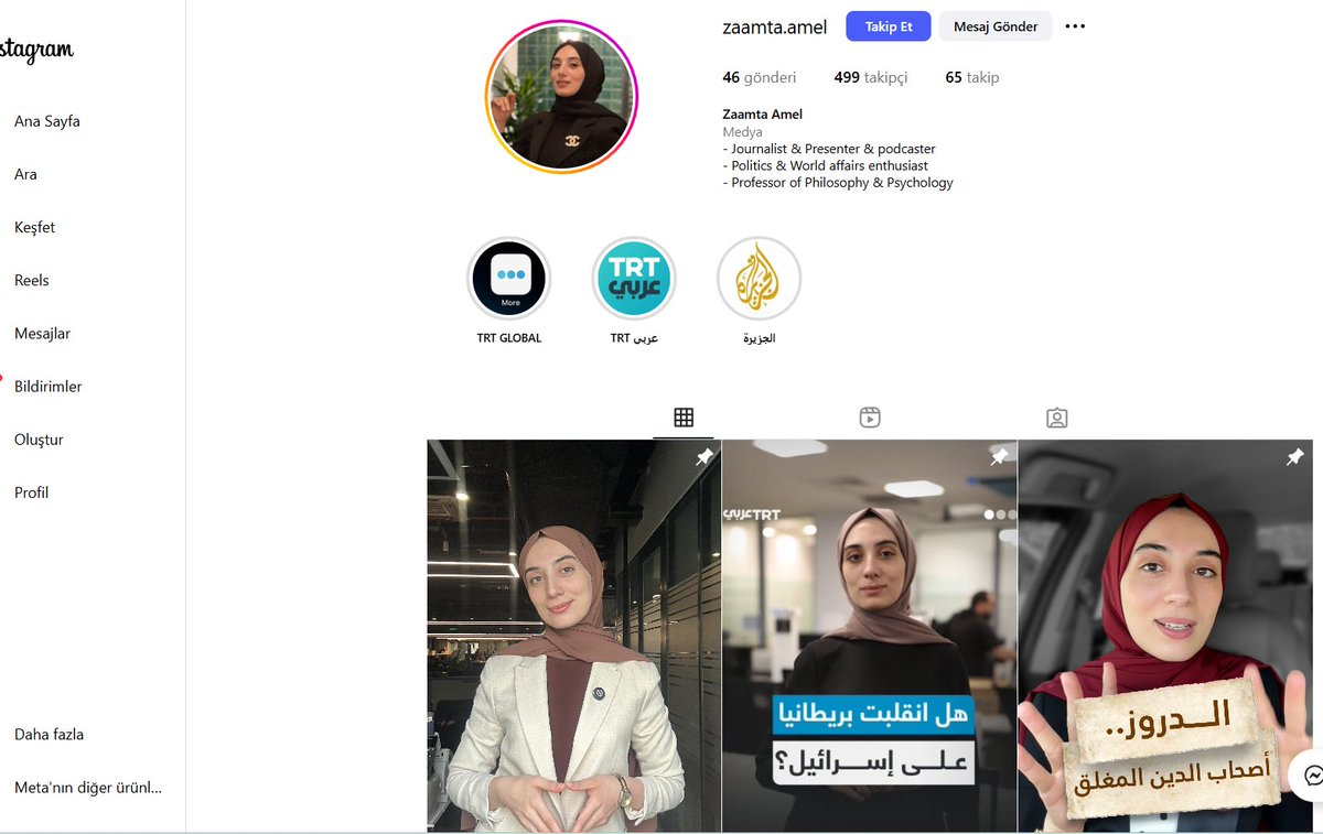 <a href="/Cillevitv/">cillevitv</a> Ne yargılanması? Zaten devlet memuru olduğu için böyle konuşuyor, görevini yapıyor.
TRT çalışanı:
instagram.com/zaamta.amel/