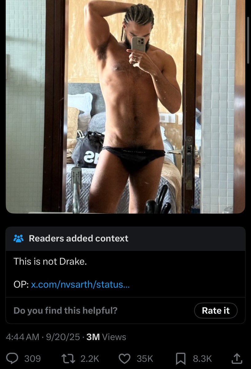 So it’s not Drake but who is it… 👀