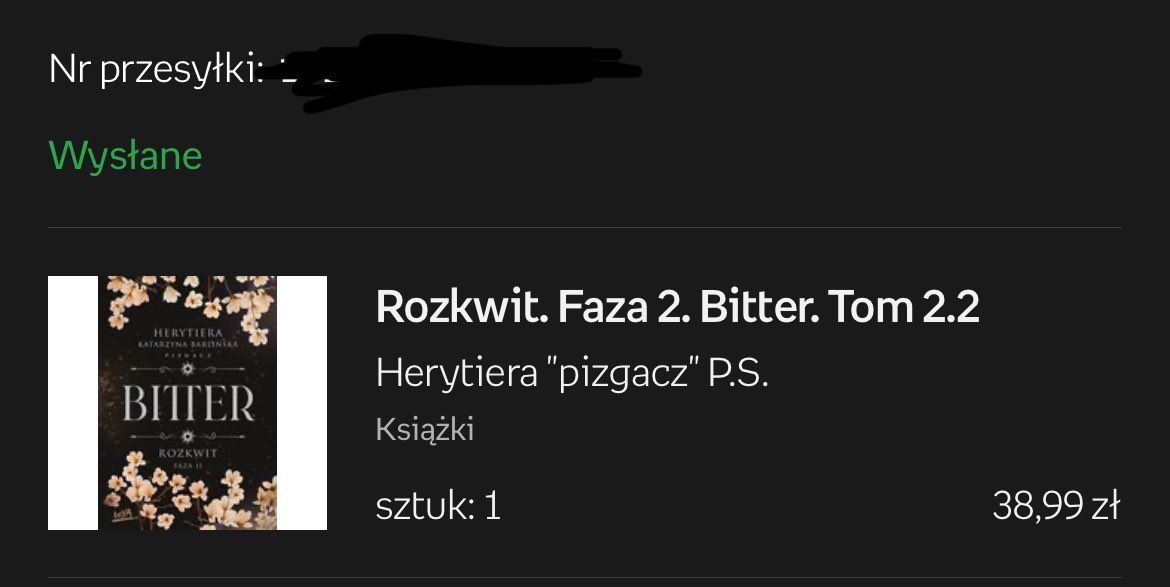 perfectionwords's tweet photo. OMG!!! Patrzcie co już jest w drodze do mnie!!! 😍😍
 #bitterpizgacz https://t.co/h4hdcpSLUC