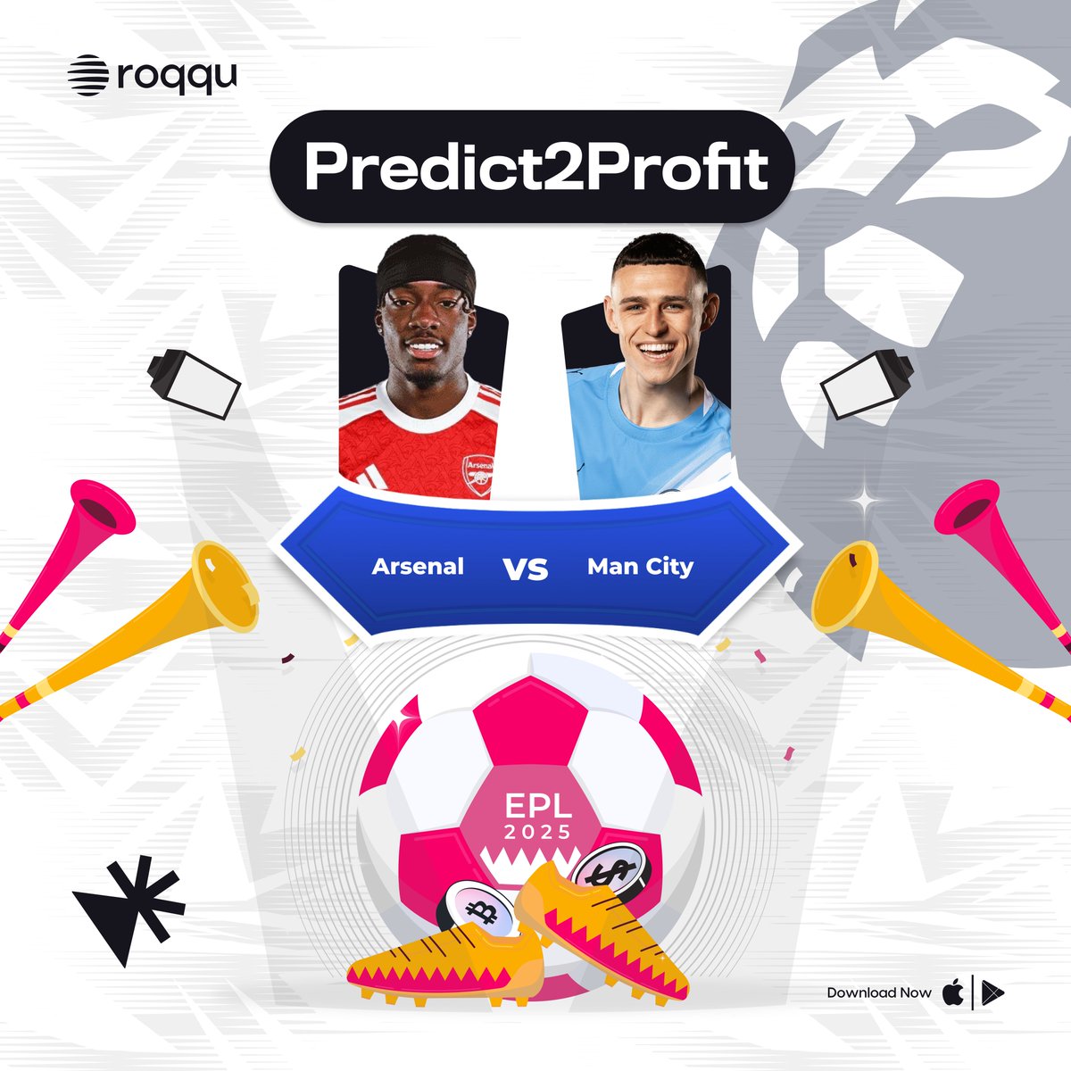 💰 Win up to ₦5,000 when you correctly predict who will be Man of the Match in today’s EPL match! 

⚽️ Show off your football brain and win big every week in this season's EPL! 

All predictions close once the match kicks off, all entries afterwards are null. Limited slots