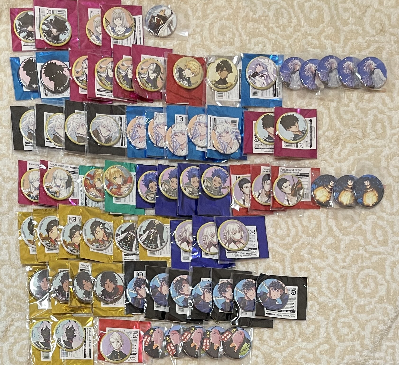 FGO under the same sky 霊基召喚缶バッジ　森長可　マーリン FGO under the same sky 霊基召喚缶バッジ 森長可 マーリン 復刻】