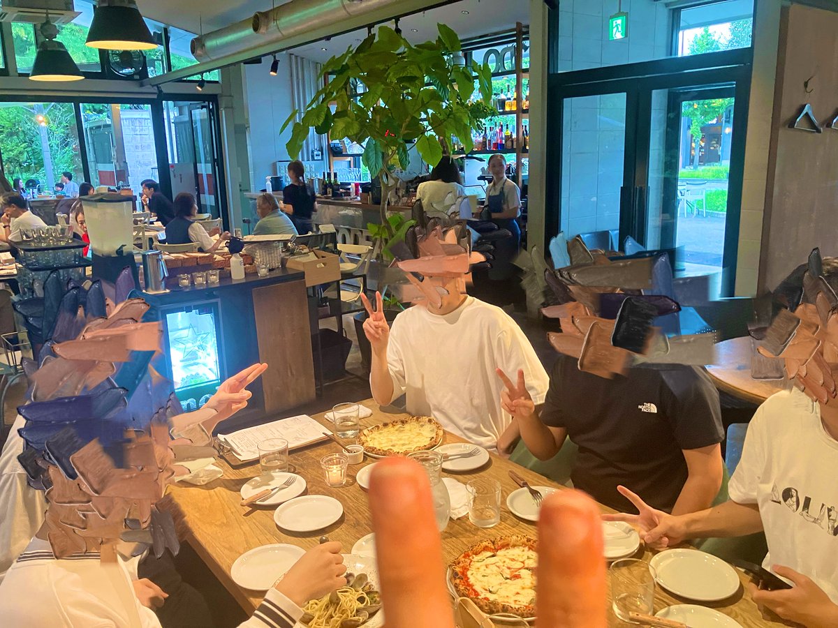 T_Robot_Labo's tweet image. 恒例のサイゼ打ち上げからランクアップしました！