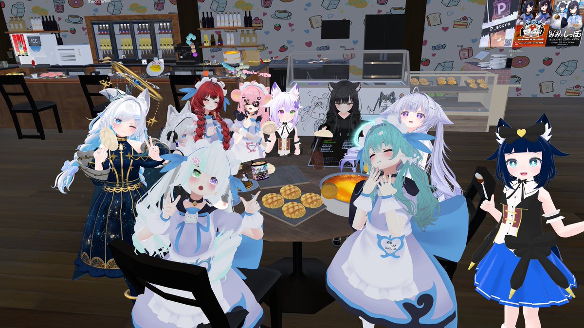 ｢SephiraPhile with Mintrail｣

ご来店頂いた皆様
ありがとうございました。

次回の通常営業の日程は
 10/5（日）
22:00～23:00 で
Group＋で行います。

後日告知致しますので
よろしくお願いします。

#SephiraPhile
#Cafeみみとしっぽ
#Mintrail