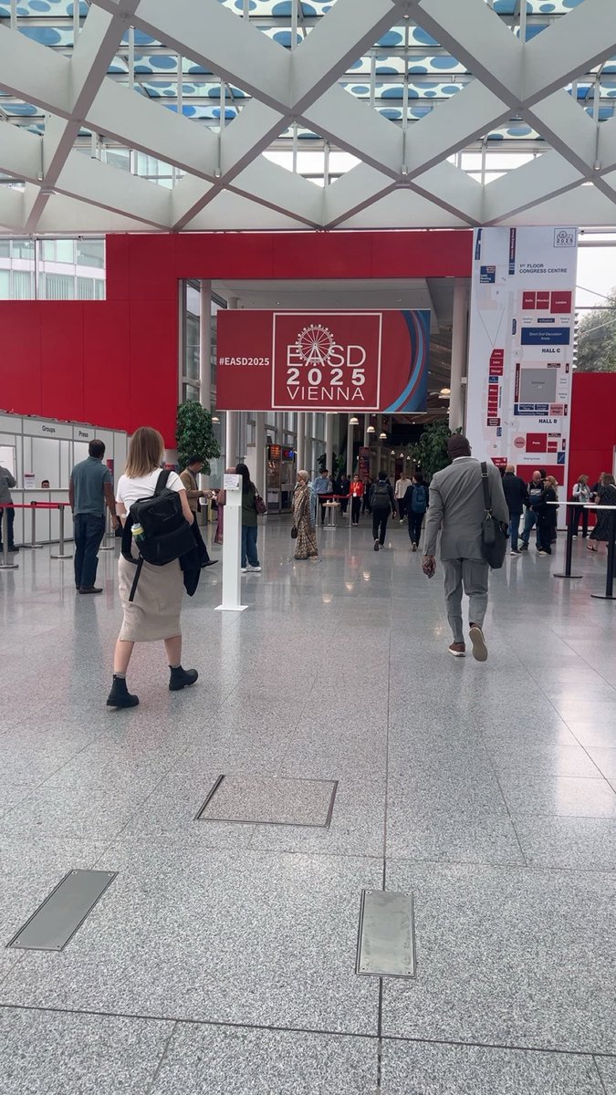 الاسبوع الماضي حضرت مؤتمر EASD 2025 في فيينا واستفدت من أحدث الأبحاث والتوصيات حول مرض السكري 💉✨.
I attended last week EASD 2025 in Vienna  and I gained valuable insights on the latest diabetes research and innovations.

#EASD2025 #Diabetes