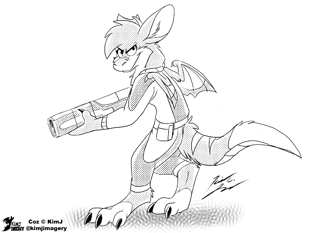 KimJImagery's tweet photo. Coz - Second in command / Weapons Specialist
Ace's wife and Retired General.
▫️ Leave a tip: https://t.co/do0O64pRl7
#hybird #scfi #screentone #characterdesign #female https://t.co/9dklueS3rQ