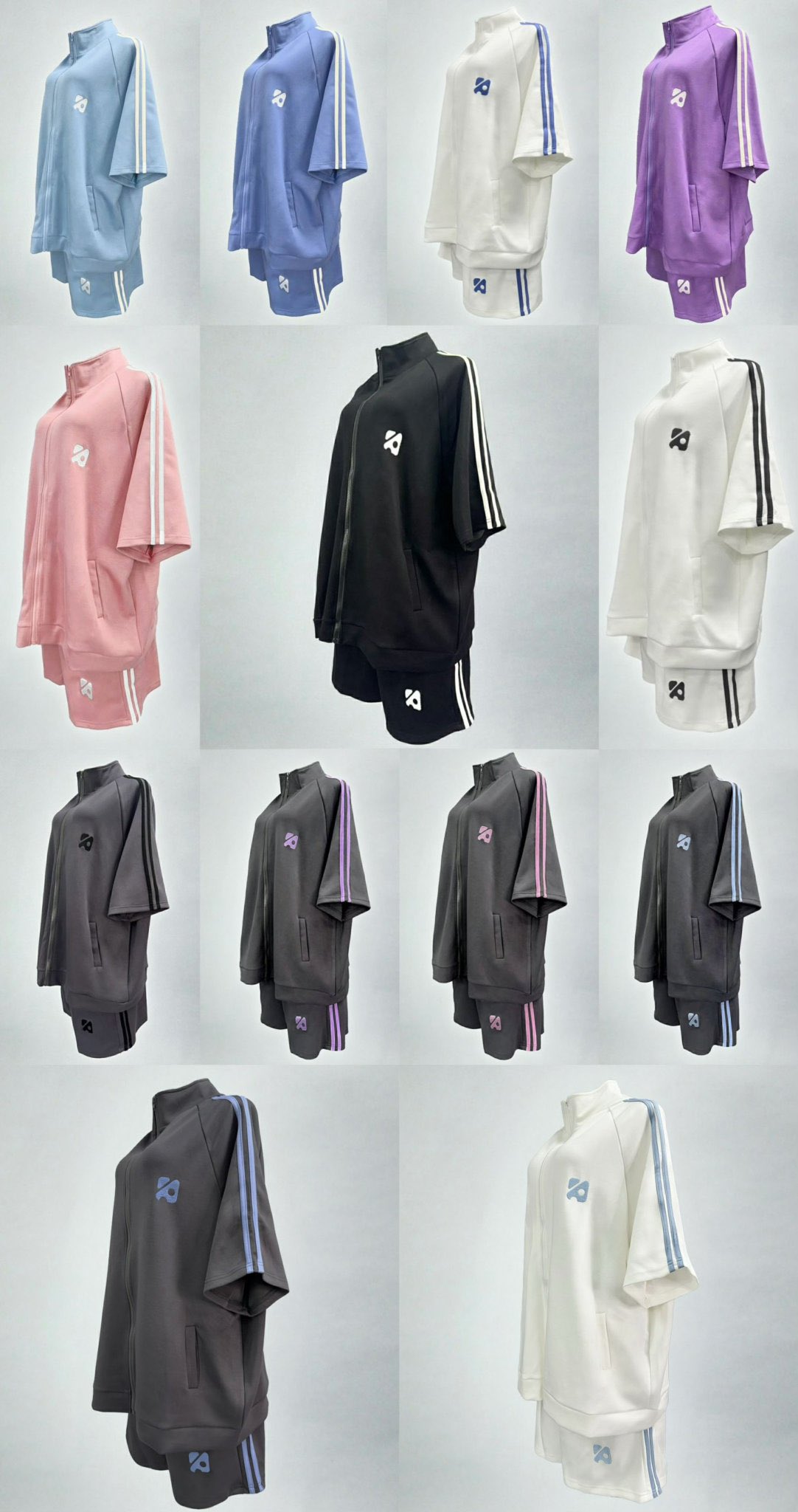 anonenone 長袖アノネジャージ　スミレベリー(墨×紫) anonenone 長袖アノネジャージ スミレベリー(墨×紫) B品】転生β