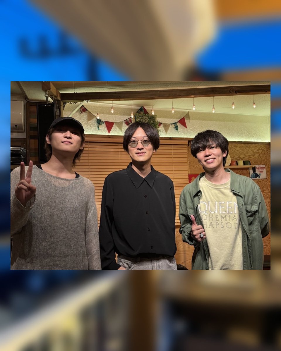 【musubu vol.10】
1. Journey(サブスクあり)
2. Sunroad
3. 省エネ
4. Humor🆕
5. Love...(サブスクあり)

足元悪い中お越しいただき
ありがとうございました！
お二人のオープニングアクト
務められて良かったです🔥