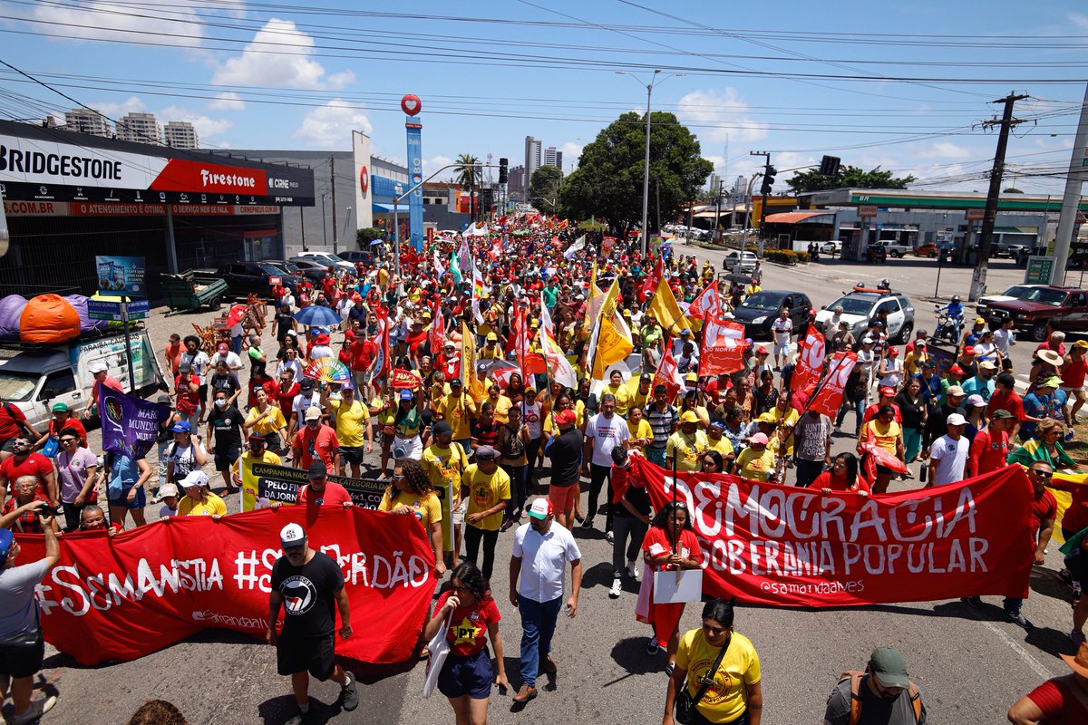 Natal nas ruas contra a PEC da blindagem e sem anistia pra golpista ✊

📸 Luisa Medeiros