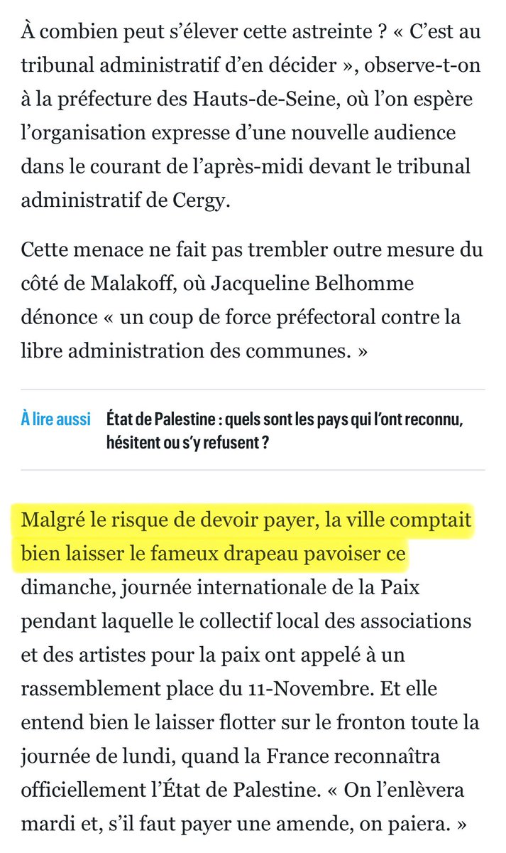 Unpopular opinion : Que cela plaise ou non, le respect des décisions de justice s’impose à tous les élus.

C’est valable pour les crèches de Noël comme pour les drapeaux jugés contraires à la neutralité.

Il en va du respect de l’Etat de droit, qui n’est pas à géométrie variable.