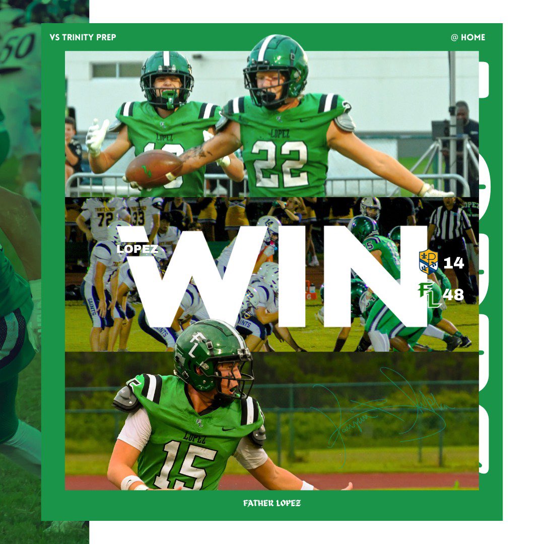 Father Lopez Green Wave Football (@fatherlopezfb) on Twitter photo Great time to come ride the Green Wave! 3-2 on the season. <a href="/DanLaForestFB/">Dan LaForest 🏈</a> <a href="/CenFLAPreps/">Central Florida Preps</a> <a href="/FlaHSFootball/">FloridaHSFootball.com</a> Great time to come ride the Green Wave! 3-2 on the season. <a href="/DanLaForestFB/">Dan LaForest 🏈</a> <a href="/CenFLAPreps/">Central Florida Preps</a> <a href="/FlaHSFootball/">FloridaHSFootball.com</a>