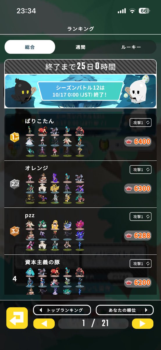 え？アリーナ今日からじゃないの？
この人たち防衛3000も取ってるって事？！
#エグリプト