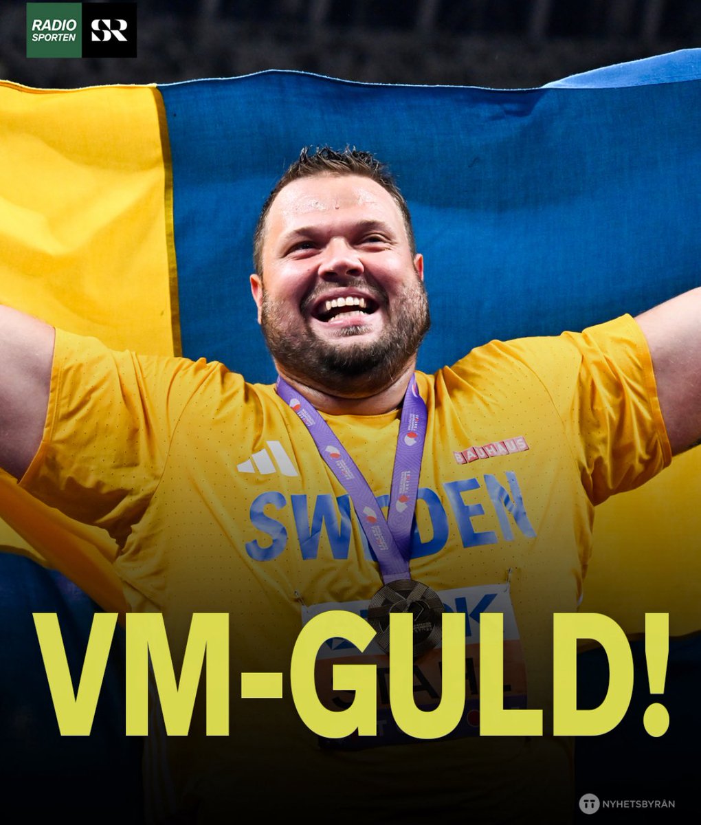 Vilken 🇸🇪 hjälte han är Daniel Ståhl! Sista kastet igen 🥇Hör intervjun med Pops i SVT efter tävlingen om inställning och hur man ser på saker man inte kan påverka och inte minst - glädjen! Grattis Ståhlmannen! 🤩