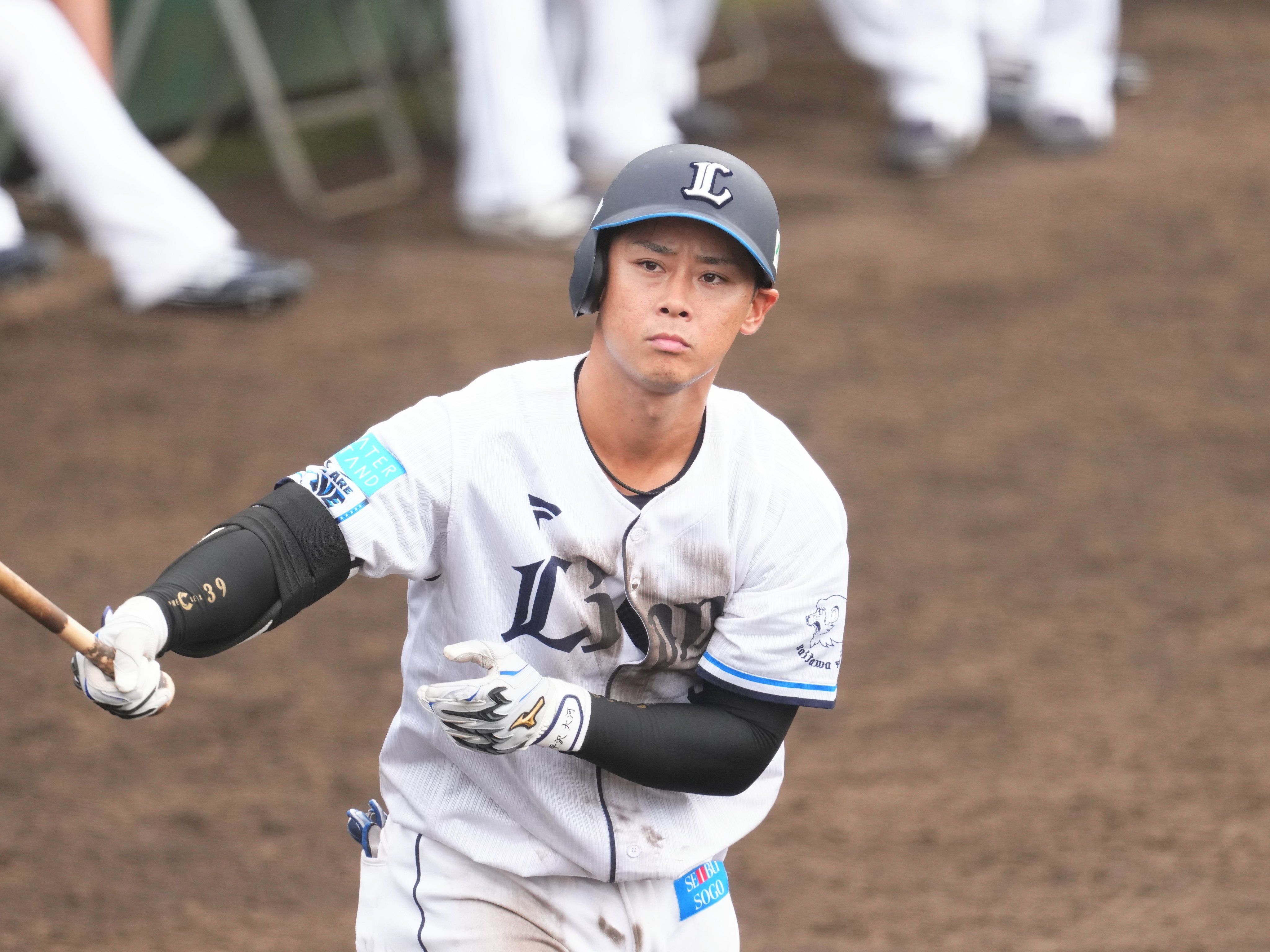 平沢大河選手 実使用バット 千葉ロッテマリーンズ 埼玉西武ライオンズ 平沢大河 実使用