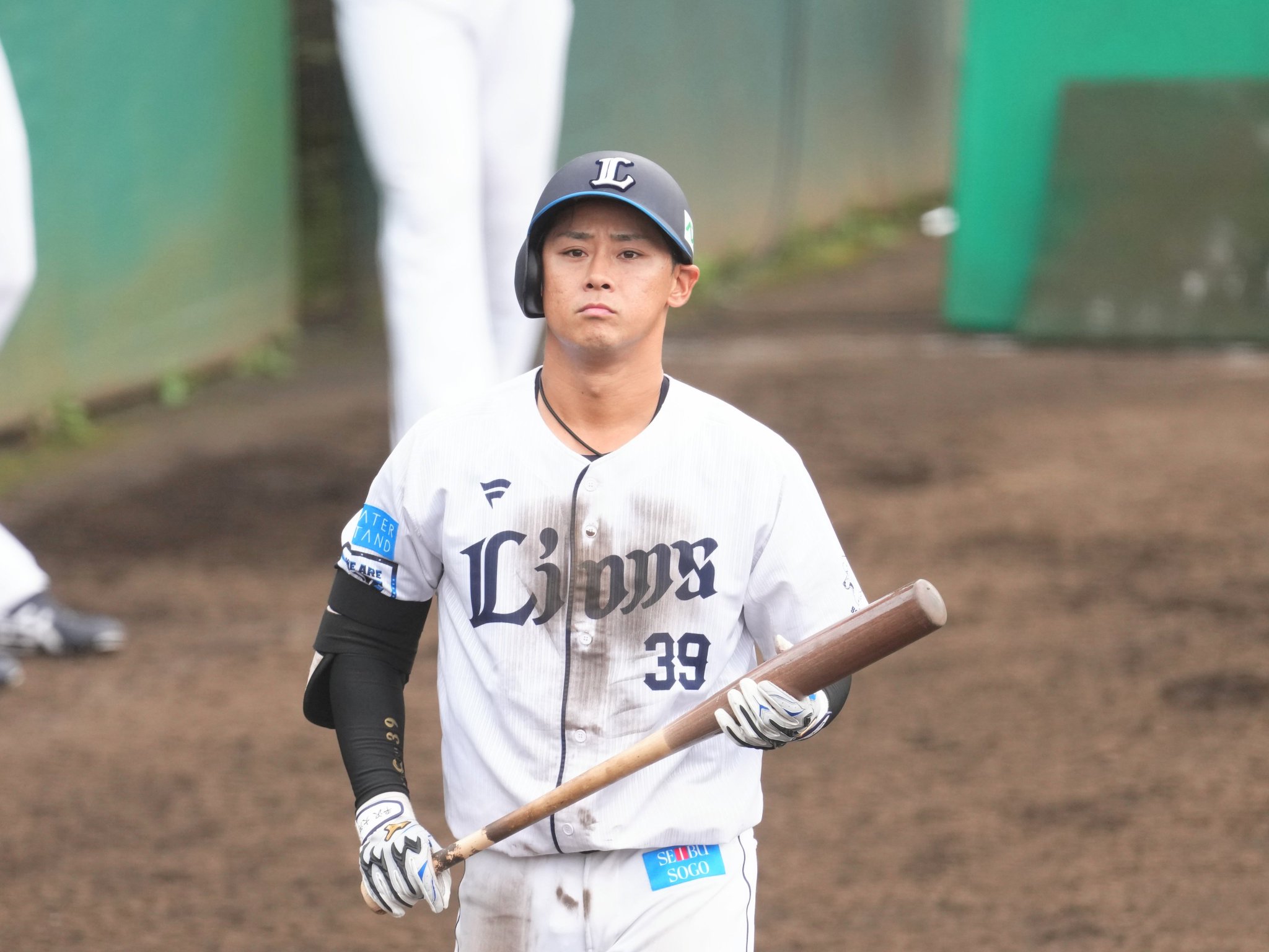 平沢大河選手 実使用バット 千葉ロッテマリーンズ 埼玉西武ライオンズ 平沢大河 実使用