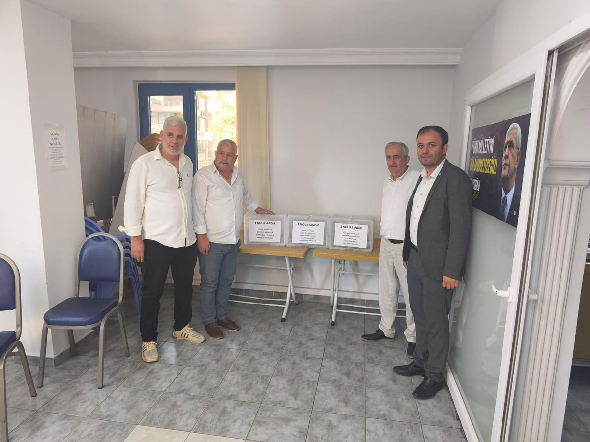 antiyiparti07's tweet photo. Yeni seçilen ilçe delegelerimizi tebrik ediyor, Kepez'imize, Antalya'mıza ve Ülkemize hayırlı olmasını diliyoruz.

@MDervisogluTR 
@Av_AliTopcu 
@HasanToktasTR 
@Yucel_Kesen 
@aliadnankaya 
@AltinkaynakOguz 
@iyiparti https://t.co/NxgkCw4ZxA