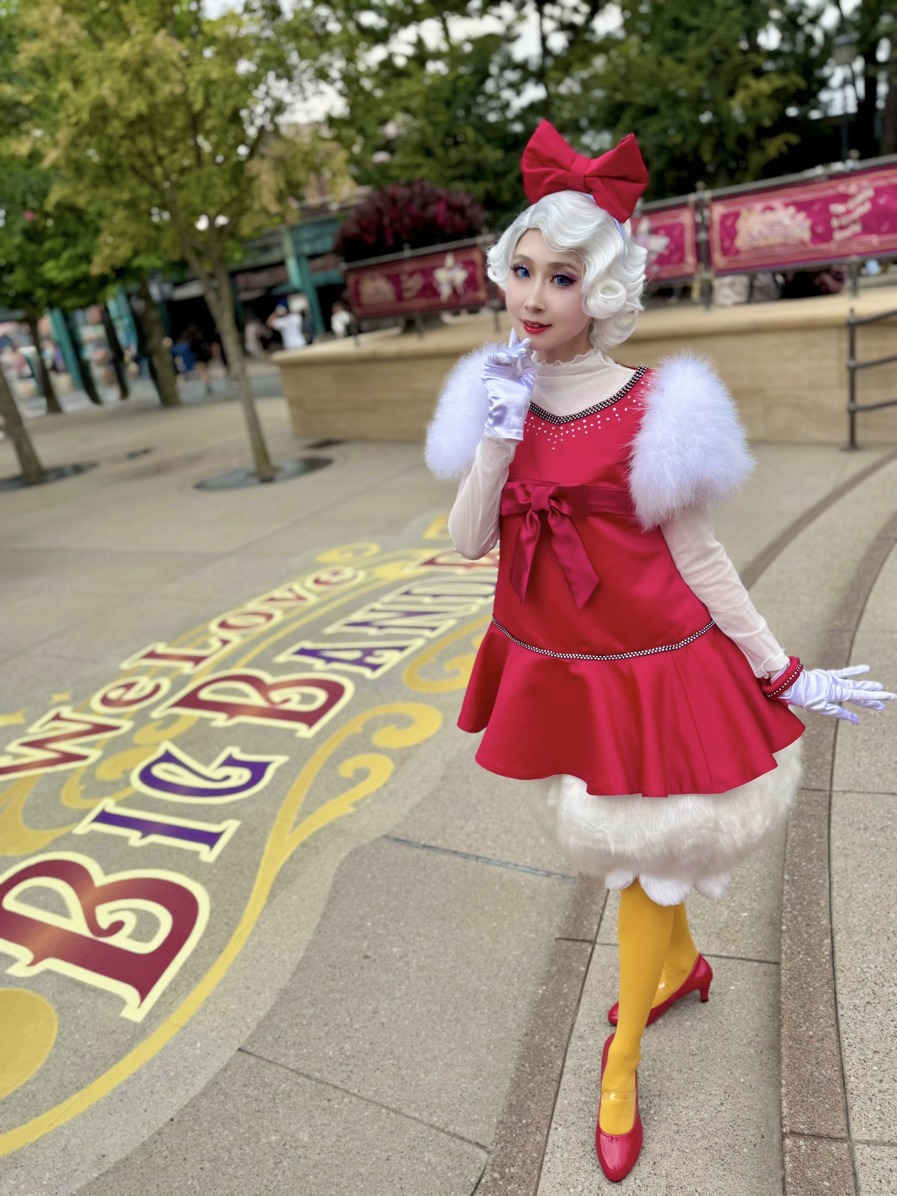 アップルポイズン あさページ ⸜❤︎⸝‍  Dハロ仮装 ウィッグ アップルポイズン あさページ ⸜❤︎⸝‍ Dハロ仮装 ウィッグ