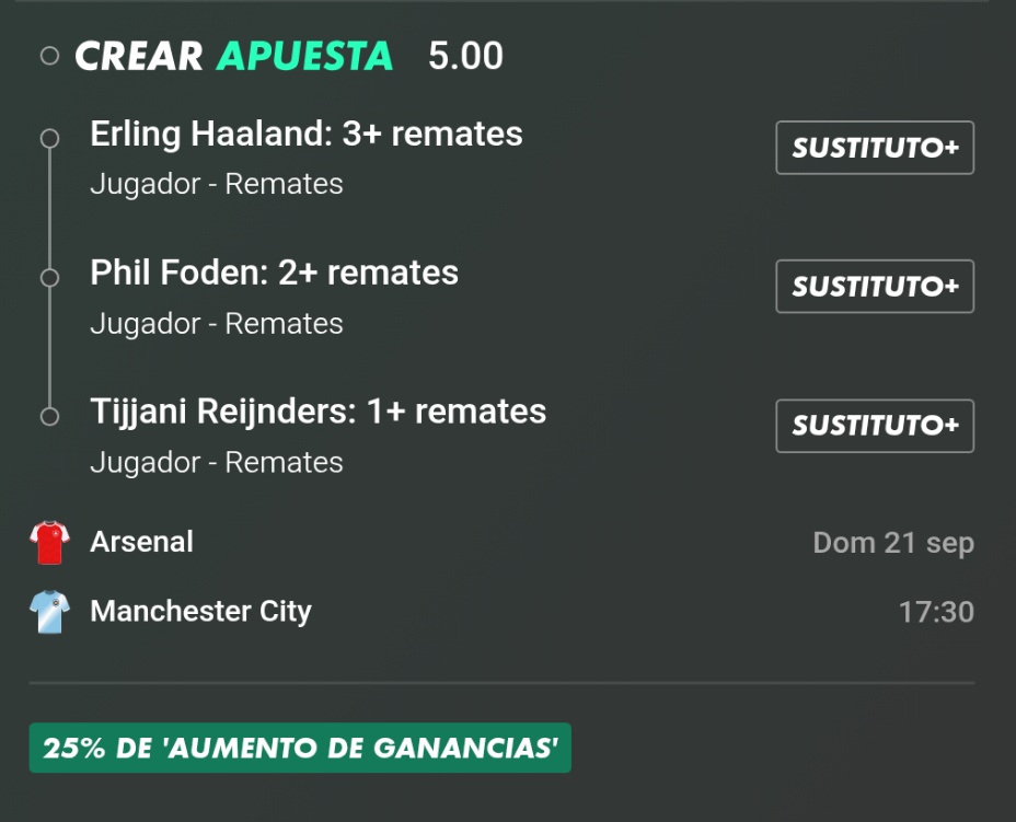 Voy con esta CUOTA 6 para el aumento del Arsenal-City🔥