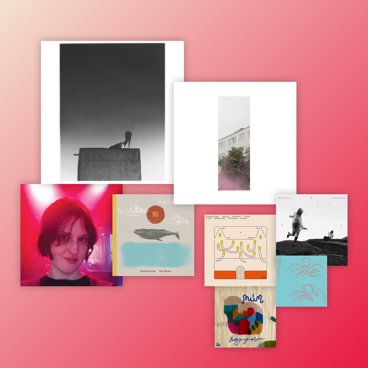 🎧
Ø (Mika Vainio) - Sysivalo
Lukid - Underloop
Joanne Robertson - Blurrr
Chantal Acda - The Whale
Ida Urd &amp; Ingri Høyland - Duvet
Rian Treanor &amp; Cara Tolmie - Body Lapse
múm - History of Silence
F.S.Blumm &amp; Nils Frahm - Handling

#nowplaying