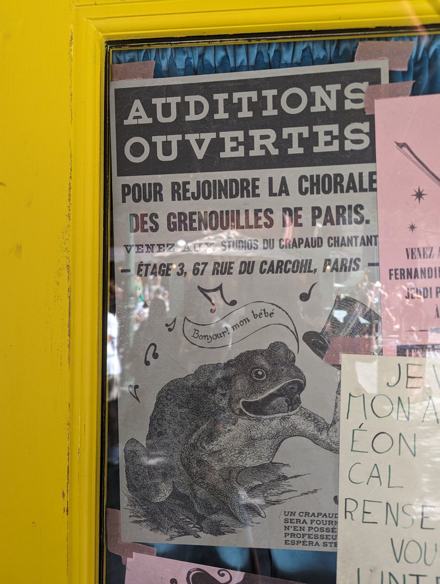 Michigan J. Frog cameo at the Potterverse thing at Epic Universe