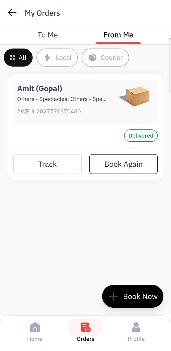 iamdabm's tweet photo. @delhivery last saturday I booked a courier from your app, the parcel was picked up after 3 days and spectacles were sent and wrong product was delivered. I am unable to create a query from your mobile app. Details in attachment https://t.co/bw2DSrpAUw