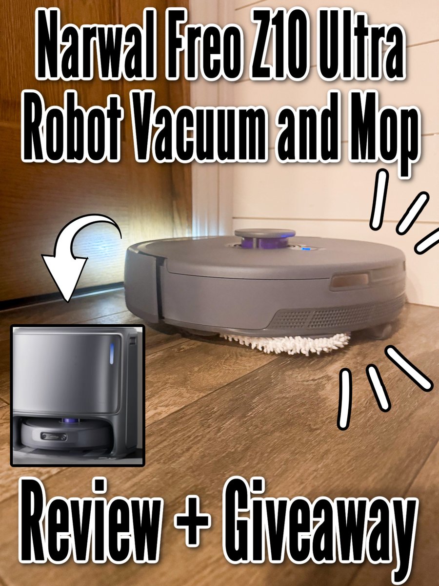 Check out this awesome <a href="/NarwalRobotics/">Narwal</a> Freo Z10 Ultra Robot Vacuum and Mop review to see why you NEED this in your life! Plus, enter to WIN IT! (Valued at $1,299!!! #giveaway #sweeps #robot #robotic #maid emilyreviews.com/2025/09/narwal…