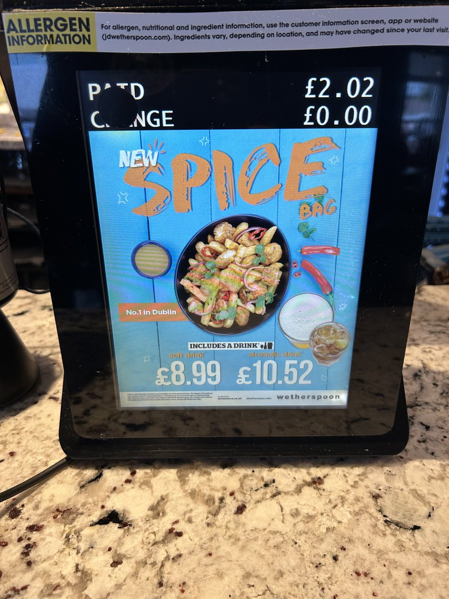 Wetherspoonser's tweet image. They are really plugging this…