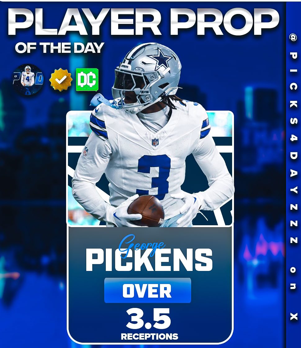 picks4dayzzz's tweet photo. NFL Player Prop of the Day 🥷

❤️ = Tailing 

5 Free NFL Plays in Thread Below ⬇️ https://t.co/GM75iMhhfL