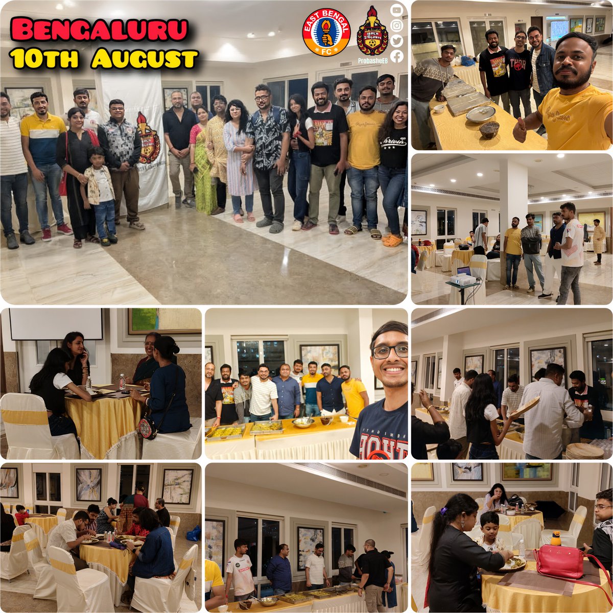 ProbasheEB's tweet image. প্রবাসে ইস্টবেঙ্গল ইলিশ উৎসব ❤️💛

দিল্লী - ৩রা আগস্ট 
বেঙ্গালুরু - ১০ই আগস্ট 
পুণে - ১৪ই সেপ্টেম্বর 

@basupr
@debapriya_deb
@ChandaSubhadip

#JoyEastBengal 
#ProbasheEB 
#promotingEBoutsideWB
