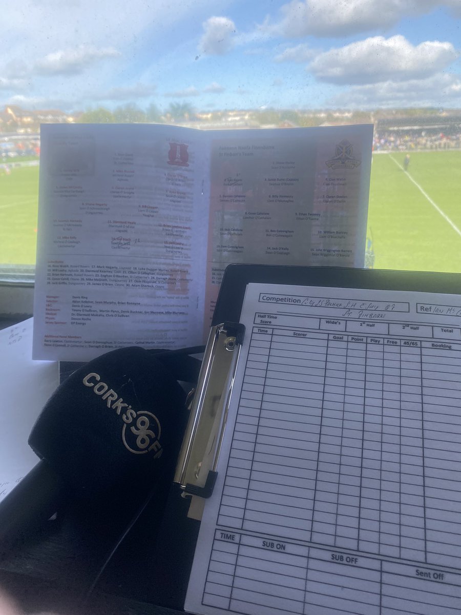 Finbarr Mc Carthy (@fifinnymac) on Twitter photo Here <a href="/MidletonGaa/">Midleton GAA</a> for QF of <a href="/CoOpSuperstores/">CoOpSuperstores</a> <a href="/OfficialCorkGAA/">Cork GAA</a> Senior Hurling C’ship <a href="/the_Barrs/">St Finbarr’s National H&F Club</a> v <a href="/EastCorkGAA/">Imokilly GAA</a> live on <a href="/C103Cork/">C103</a> updates <a href="/Corks96FM/">Cork's 96FM</a> with <a href="/TrevorWelch_1/">Trevor Welch</a> <a href="/RoryBurkeRadio/">Rory Burke</a> Here <a href="/MidletonGaa/">Midleton GAA</a> for QF of <a href="/CoOpSuperstores/">CoOpSuperstores</a> <a href="/OfficialCorkGAA/">Cork GAA</a> Senior Hurling C’ship <a href="/the_Barrs/">St Finbarr’s National H&F Club</a> v <a href="/EastCorkGAA/">Imokilly GAA</a> live on <a href="/C103Cork/">C103</a> updates <a href="/Corks96FM/">Cork's 96FM</a> with <a href="/TrevorWelch_1/">Trevor Welch</a> <a href="/RoryBurkeRadio/">Rory Burke</a>