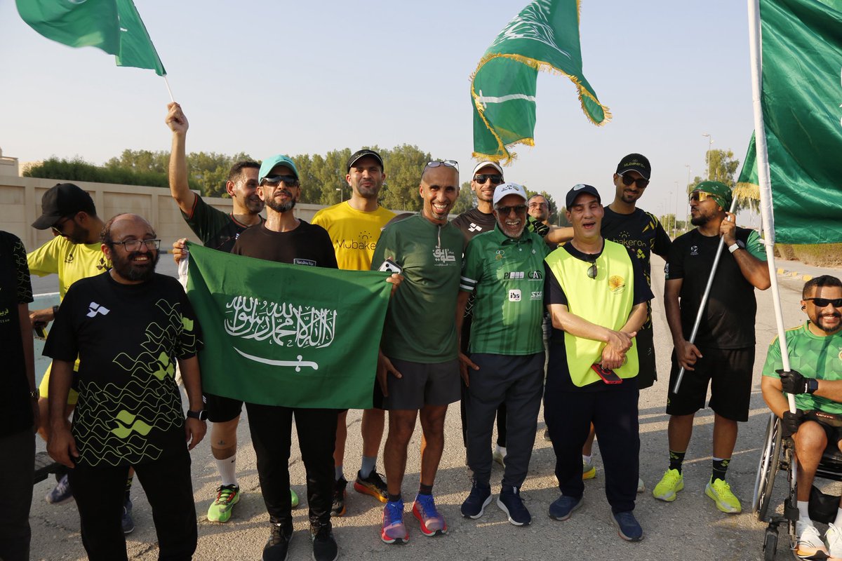 ما أقول إلا الله يسعدكم 💚 بحضوركم ودعمكم الرائع للفعالية الوطنية بمناسبة اليوم الوطني الـ٩٥ 🇸🇦✨وجودكم زادنا فرح وحماس، وبكم يكتمل نجاحنا 🙏🎉

<a href="/makuwaiz/">محمد القويز</a> 
<a href="/Waleedow1/">Waleed Mohammed</a> 
<a href="/ewt2015/">فريق الشرقية للمشي</a>