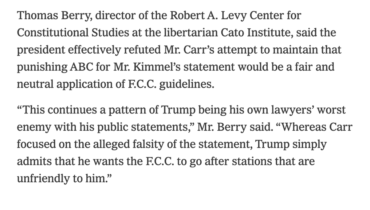Thomas Berry (@thomas_a_berry) on Twitter photo Thanks to <a href="/peterbakernyt/">Peter Baker</a> for including my thoughts in this great piece on Trump and free speech Thanks to <a href="/peterbakernyt/">Peter Baker</a> for including my thoughts in this great piece on Trump and free speech