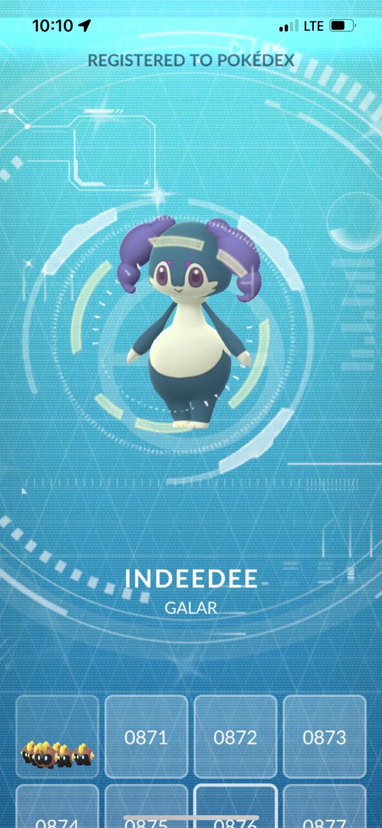 SmllTwnAsh's tweet image. Finally hatched 2 #Indeedee on my walk this morning and 1 was ✨🥳#PokemonGO  #ShinyPokemon