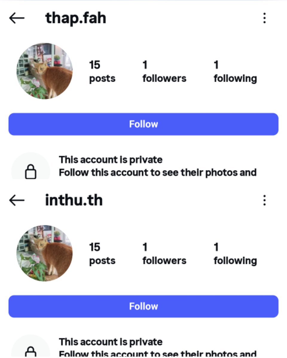 DOWNBADSIMN on it's peak 😔😔😔✋🏼 wdym they only follow each other on ig??also the SAME PFP?? LIKE LET US IN TOO GUYS 😔

#MyMagicProphecyEP9