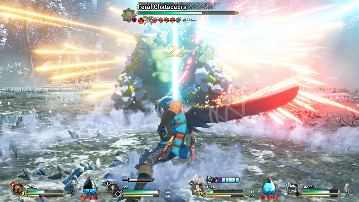monsterhunter's tweet image. The Long Sword Spirithelm Breakers its way into its first Stories game in #MHStories3!

We'd also like to thank Chatacabra once again for your sacrifice.