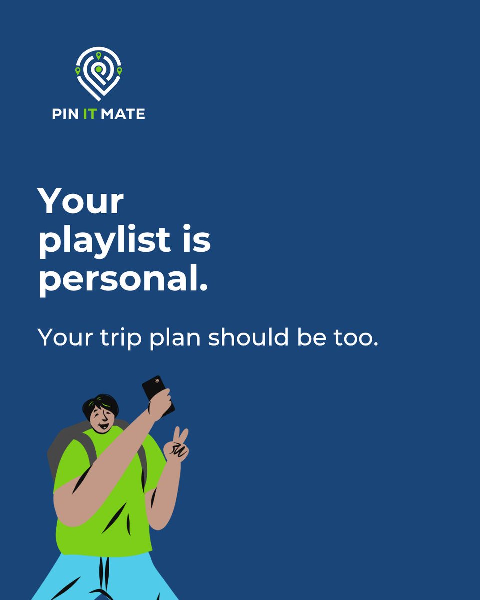 pinitmate's tweet photo. Some apps give you roads. Pin It Mate gives you your road — personalized stops, detours, and routes that match your vibe. Because trips aren’t copy-paste.

#PersonalizedTrips #PinItMate #SmartTravel #TravelLikeYou #CustomRoadTrips #AdventurePersonalized https://t.co/9GN0ZSXryZ
