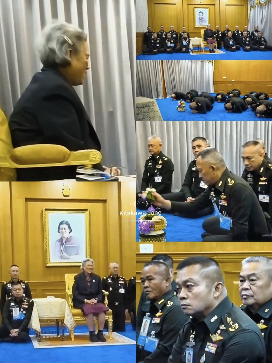 #เรารักพระเทพ
สมเด็จพระกนิษฐาธิราชเจ้า กรมสมเด็จพระเทพรัตนราชสุดาฯ พระราชทานพระราชวโรกาสให้ พลโท กิตติพงษ์ แจ่มสุวรรณ #แม่ทัพภาคที่๓ พร้อมด้วย พลโท บุญสิน พาดกลาง #แม่ทัพภาคที่๒ และคณะนายทหารที่ปฏิบัติงาน จำนวน ๑๕ นาย เฝ้าทูลละอองพระบาท กราบถวายบังคมลาในโอกาส เกษียณอายุราชการ