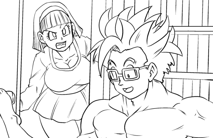 やっとペン入れ終わった('・ω・`) 