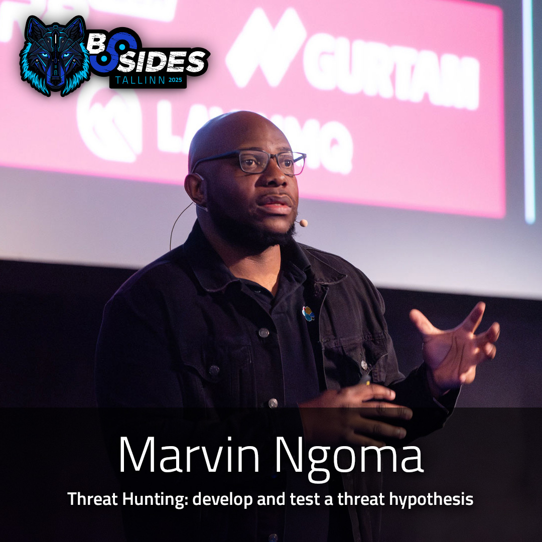 WORKSHOP: "Threat Hunting: develop and test a threat hypothesis" by Marvin Ngoma

SEATS: 40, (first-come, first-served basis)
PREP: Participants should bring a laptop with a modern web browser

pretalx.com/bsides-tallinn…
#bsidestll