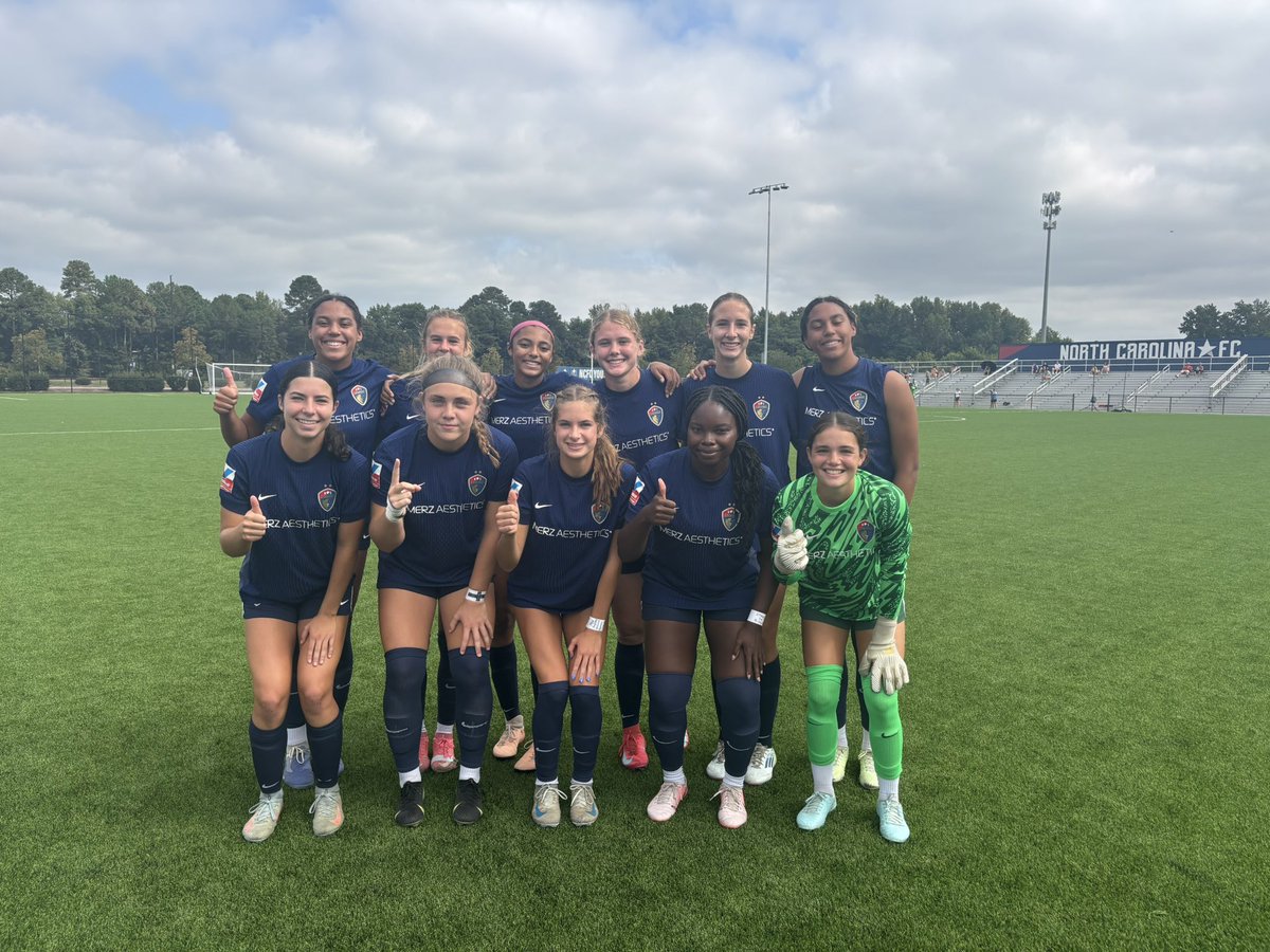 NCCourageAcad's tweet photo. U17 Starting line up against Fairfax VA Union. https://t.co/oOUP5F4Kmm