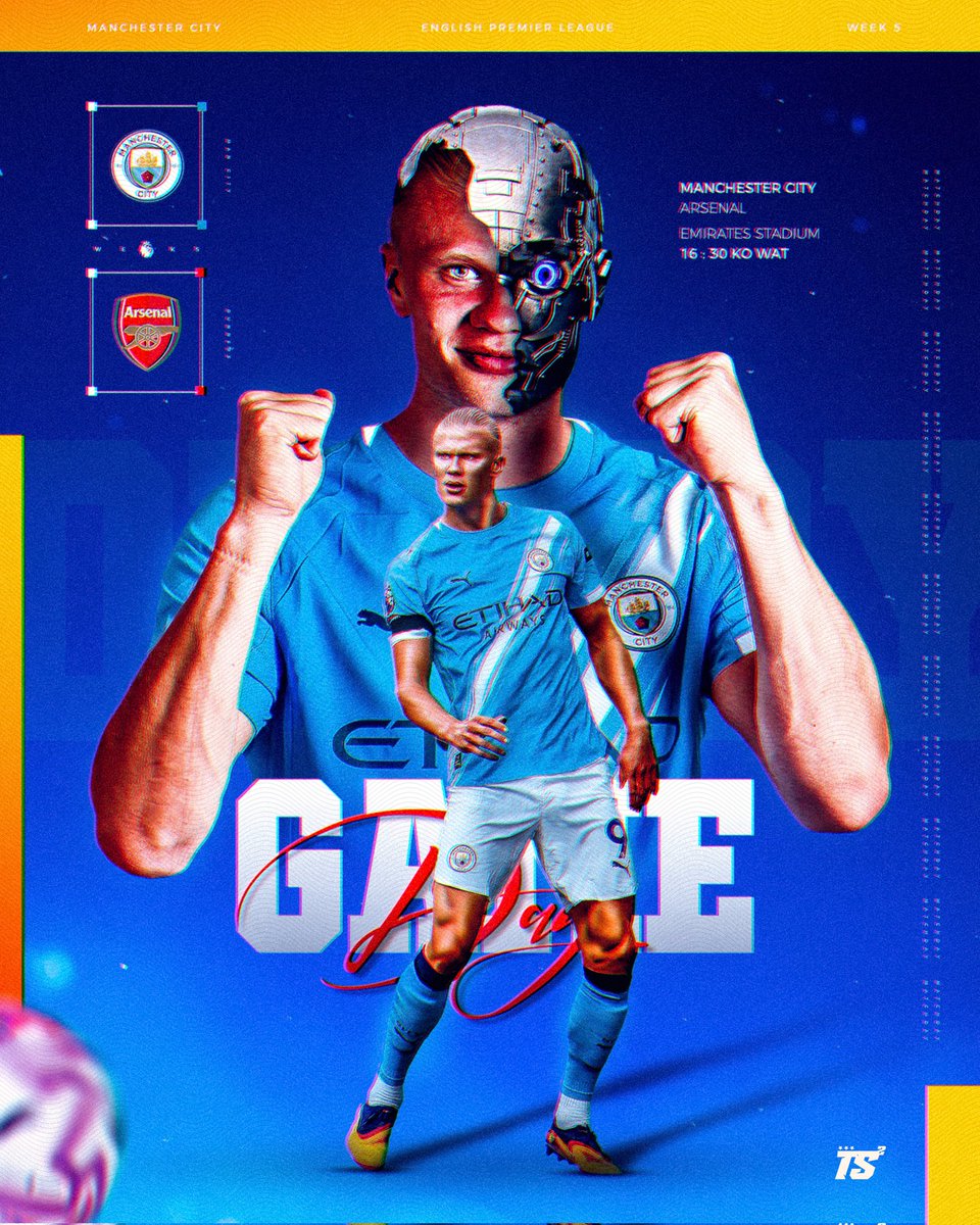 TnisGrafix's tweet photo. Matchday poster π¨
@ManCity
@Arsenal
I'm open to freelance / fulltime opportunities
#smsports #CITYARS #photoshop https://t.co/HzQOmE0cD3