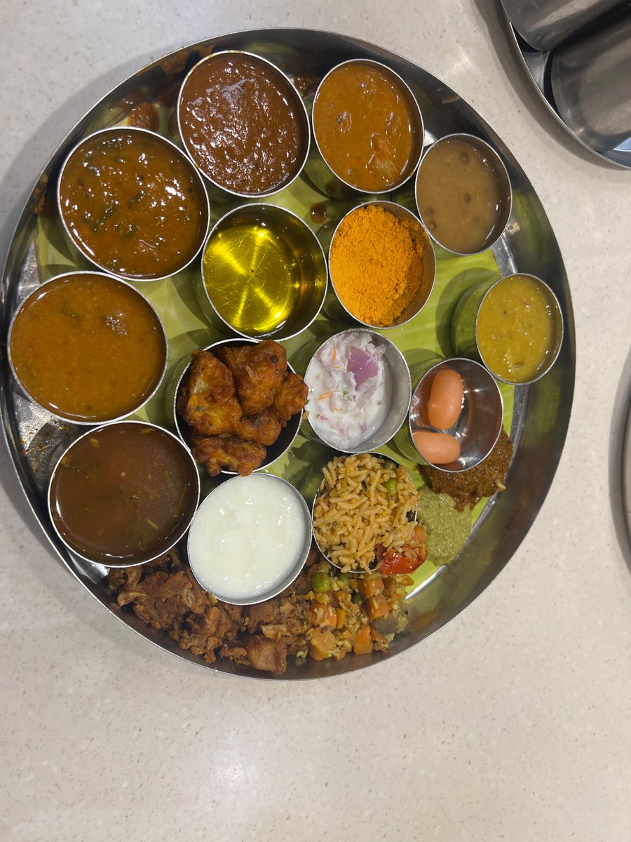 I love South Indian thalis—the variety is just amazing! But if I had to pick, Gujarati or Rajasthani thali is always my first choice. What about you, which thali’s your favourite?