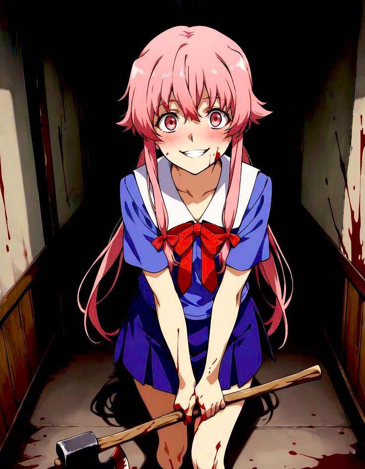 C_R_0_N_0_S's tweet photo. Have you seen my Yuki..🩷?
#YunoGasai
#Gconight #FutureDiary https://t.co/zHu6uc6SKv